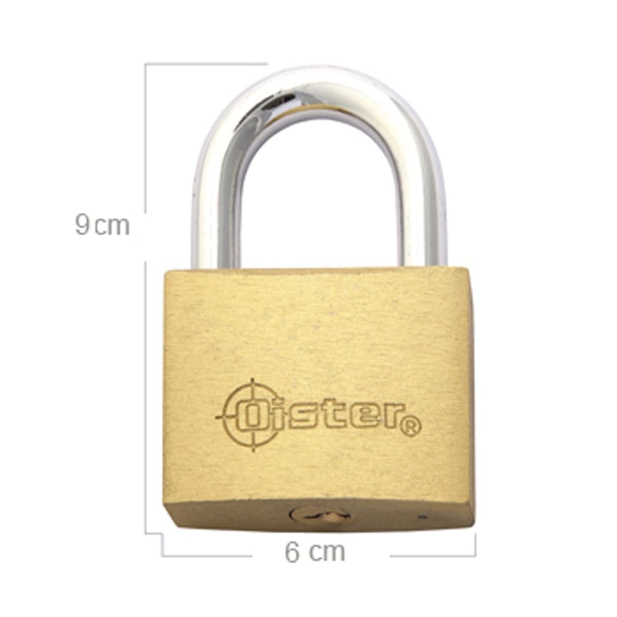 OISTER - Candado Oister de fierro 60mm