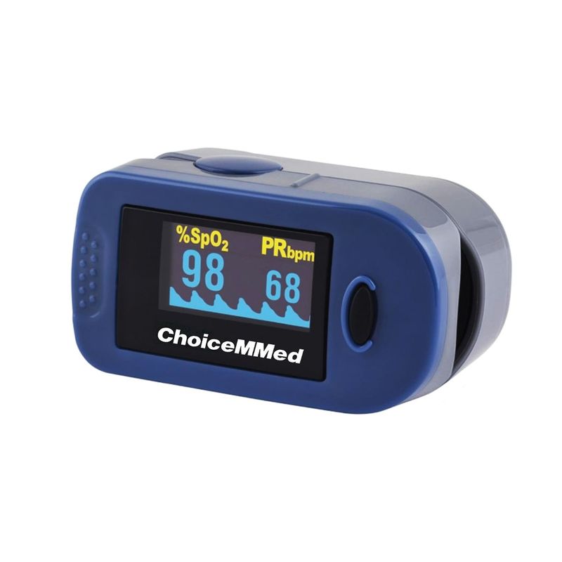 CHOICEMMED - Oxímetro Saturómetro Con Curva Adulto y Pediátrico ChoiceMMed
