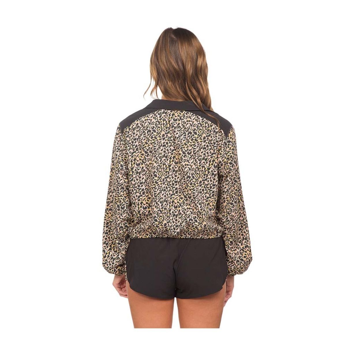 HURLEY - Cortaviento Kat Printed Windb Party Caviar Hurley HURLEY