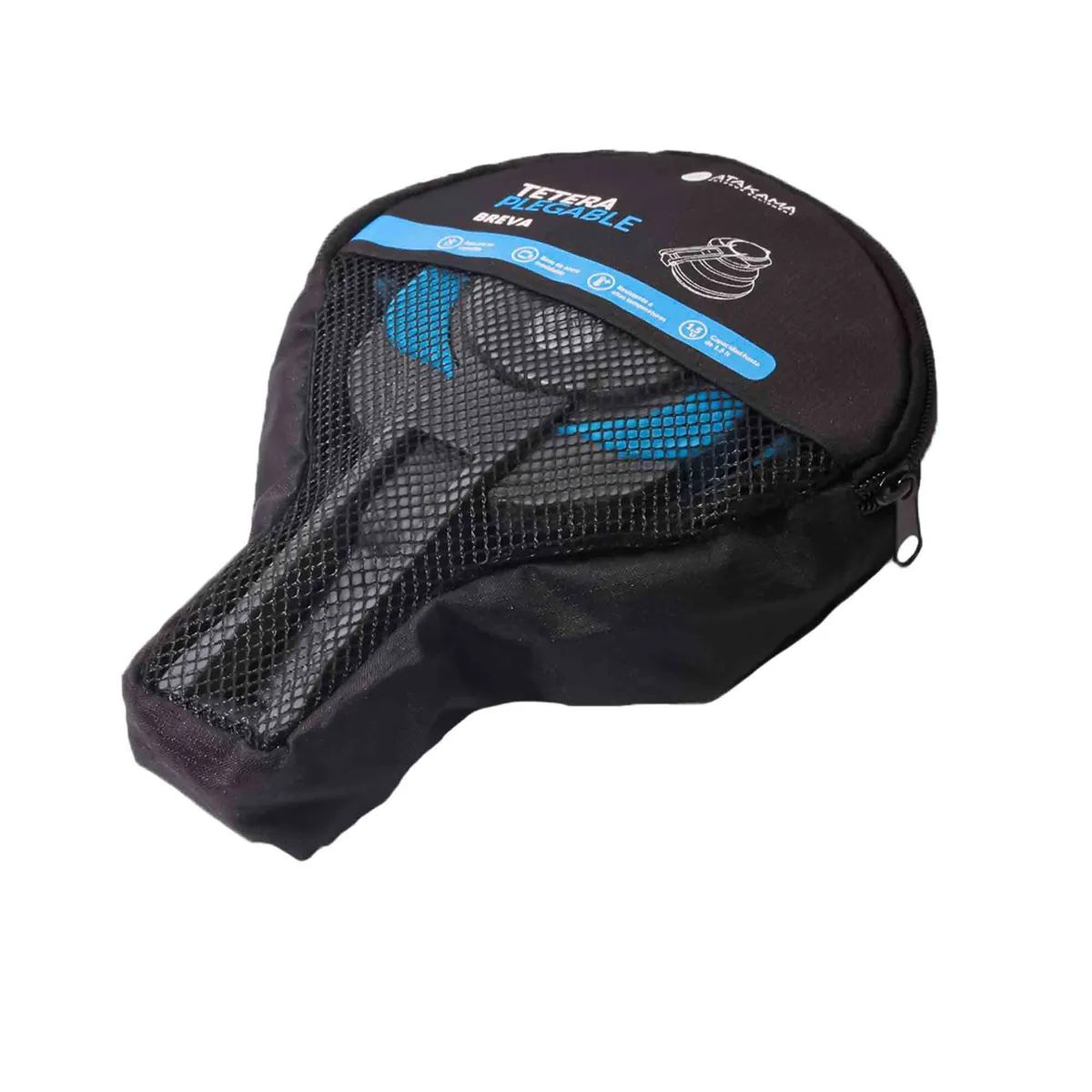 ATAKAMA OUTDOOR - Tetera Plegable Breva Silicona Atakama Outdoor Camping