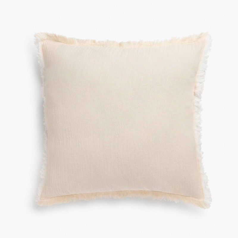 CALMA HOUSE - Funda Cojin Algodon Layer 60X60 Crudo Calma House