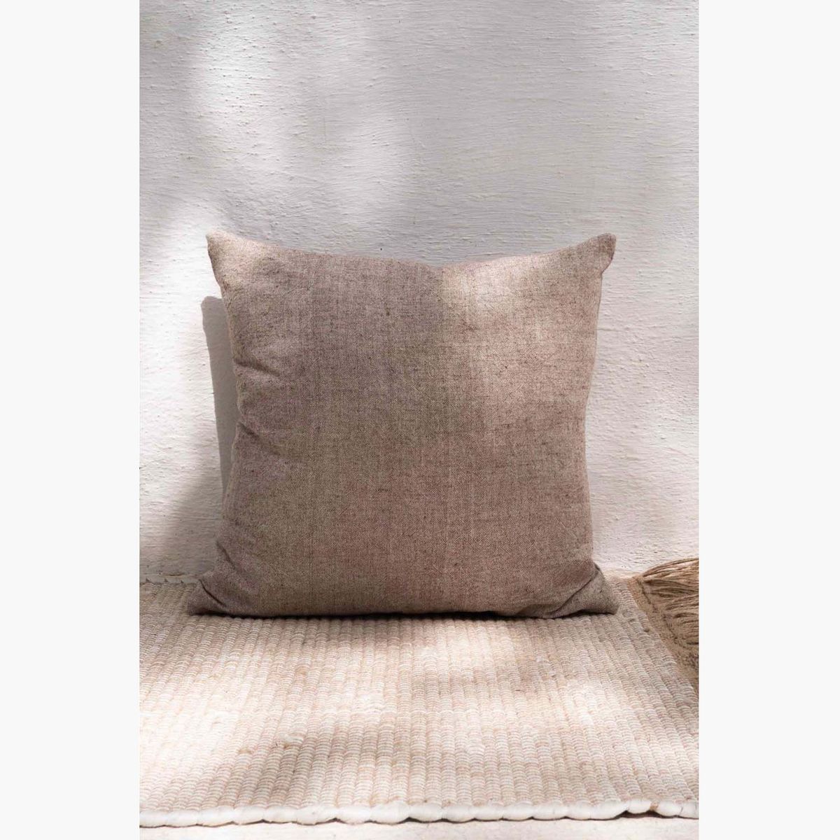 CALMA HOUSE - Funda Cojin Leinen 45x45 Café Calma House