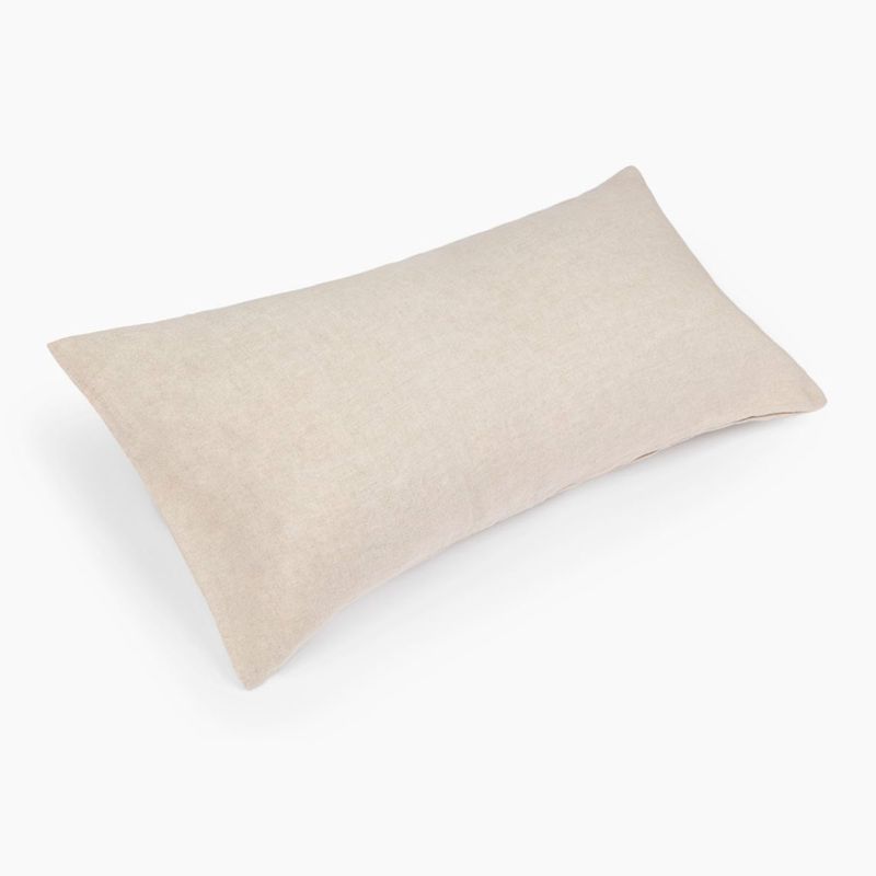 CALMA HOUSE - Funda de Cojin Lino 30x60 Natural Calma House