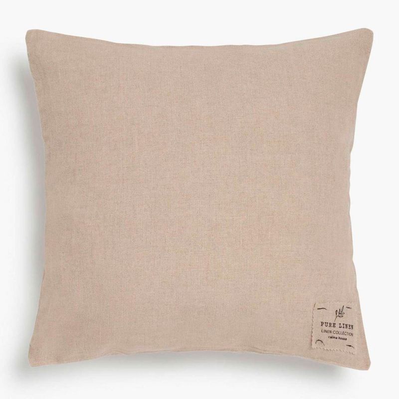 CALMA HOUSE - Funda Cojin Lino 60x60 Natural Calma House