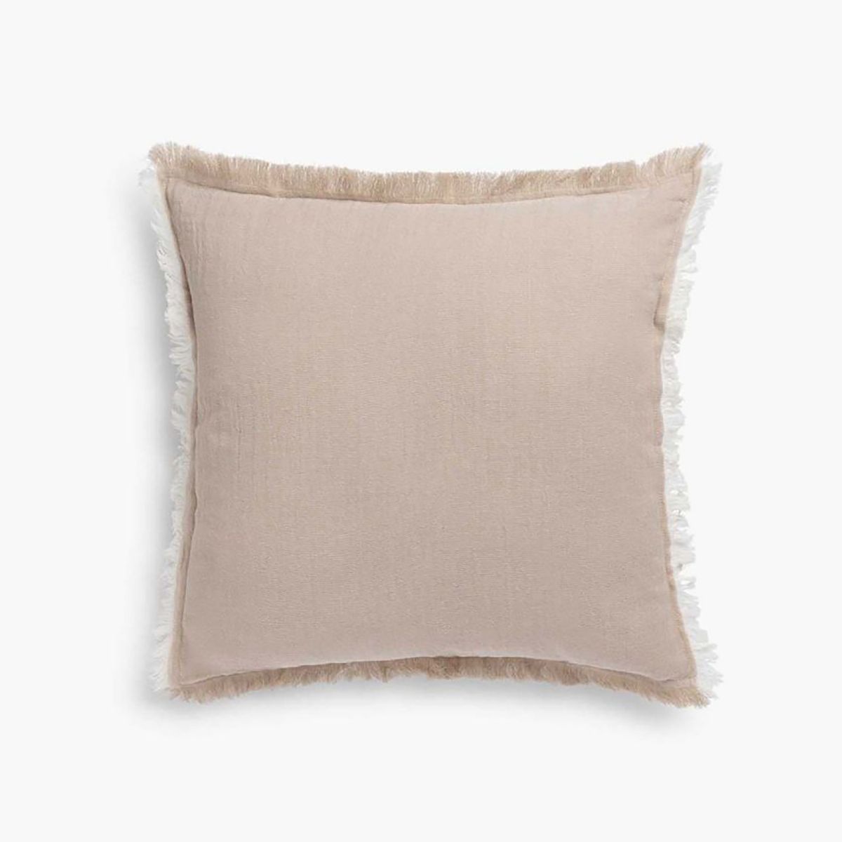 CALMA HOUSE - Funda Cojín Algodón Layer 45x45 Taupe Calma House