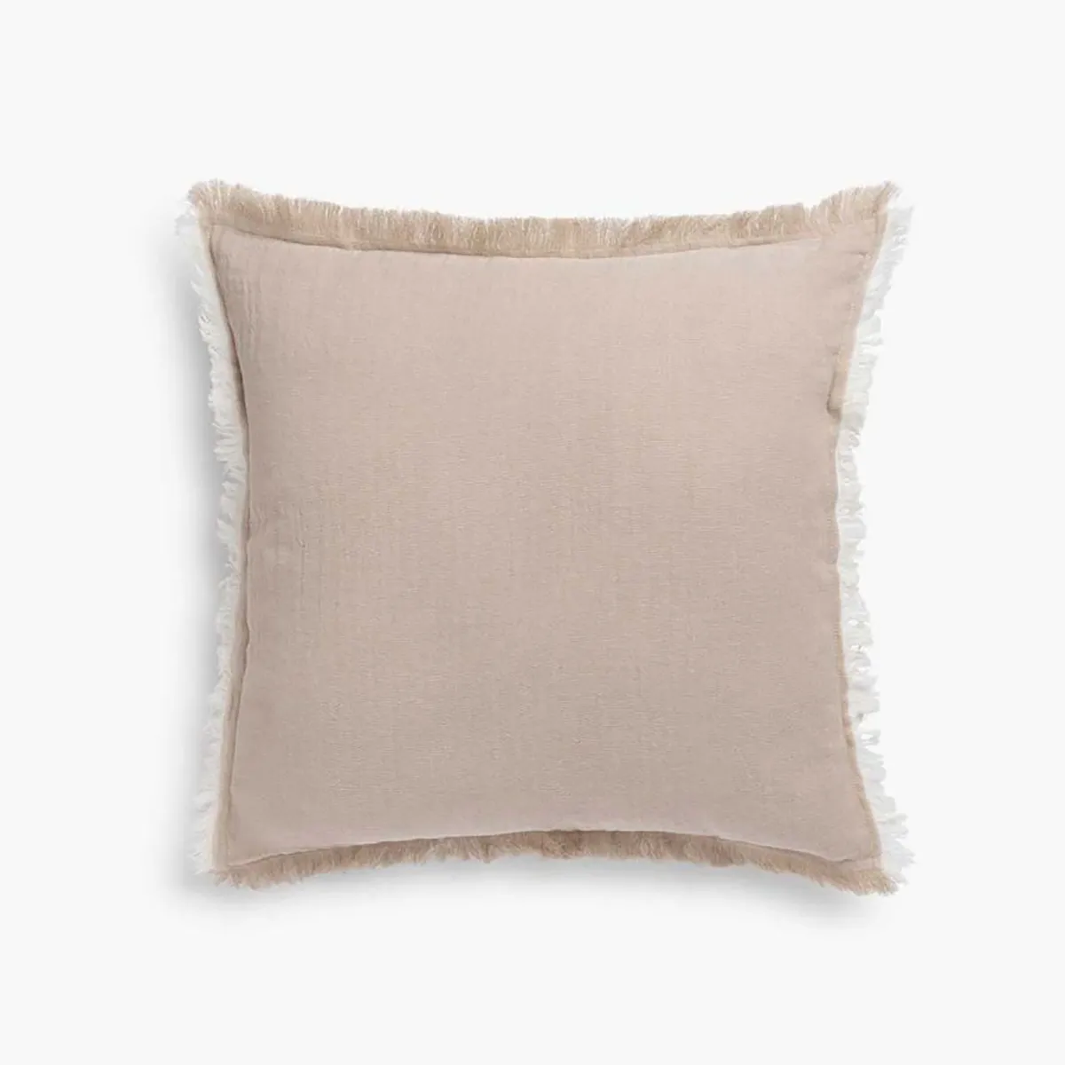 CALMA HOUSE - Funda Cojín Algodón Layer 45x45 Taupe Calma House