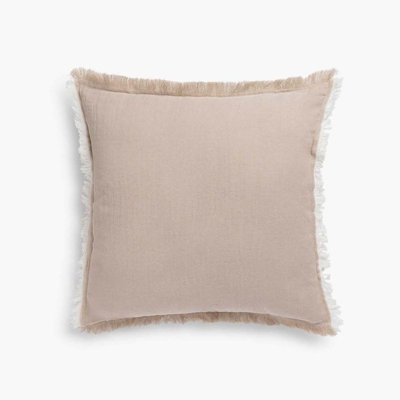 CALMA HOUSE - Funda Cojin Algodon Layer 45X45 Taupe Calma House