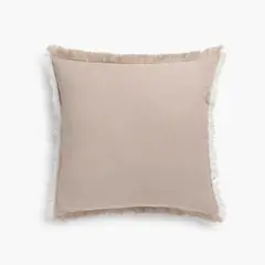 CALMA HOUSE - Funda Cojín Algodón Layer 45x45 Taupe