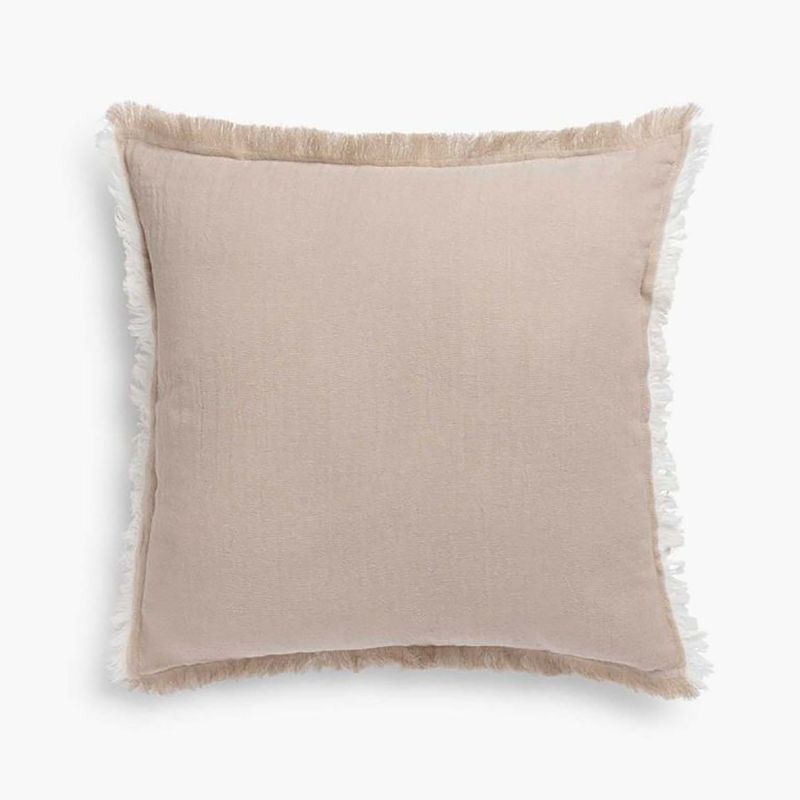 CALMA HOUSE - Funda Cojin Algodon Layer 60X60 Taupe Calma House