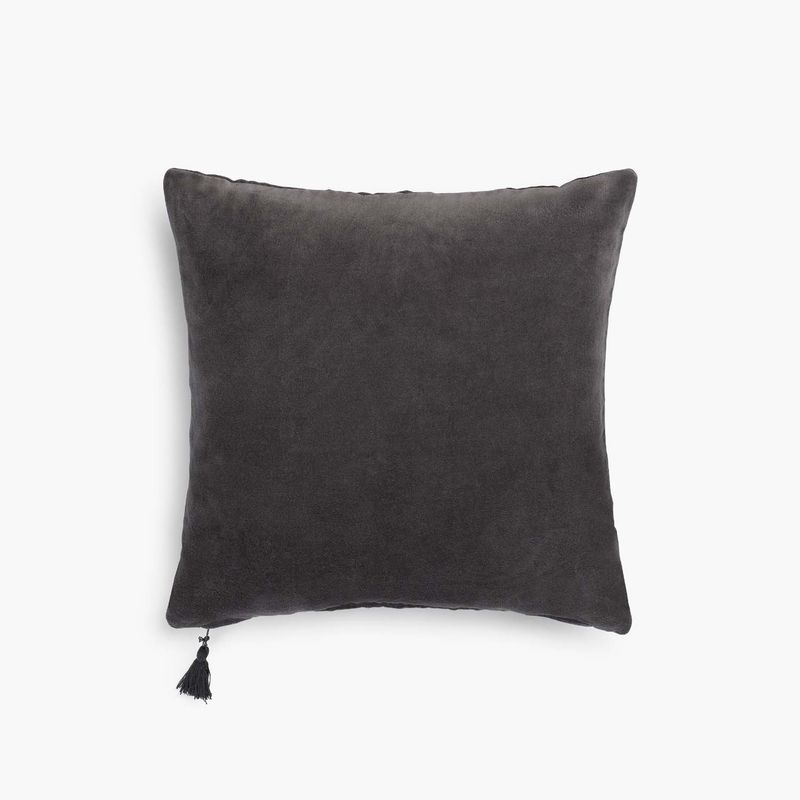 CALMA HOUSE - Funda Cojin Velur 45x45 Negro Calma House