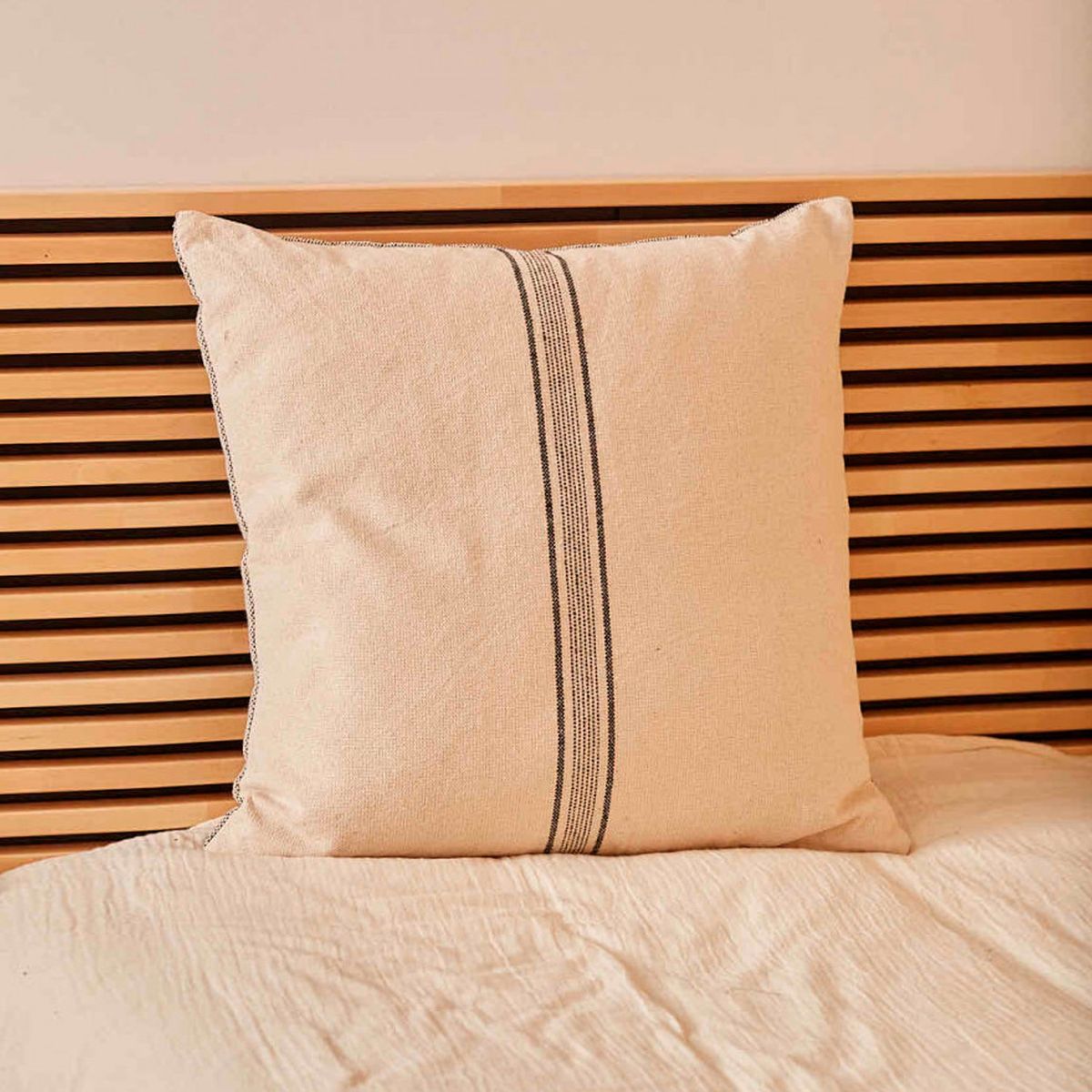 CALMA HOUSE - Funda Cojín Capri 60x60 Negro Calma House