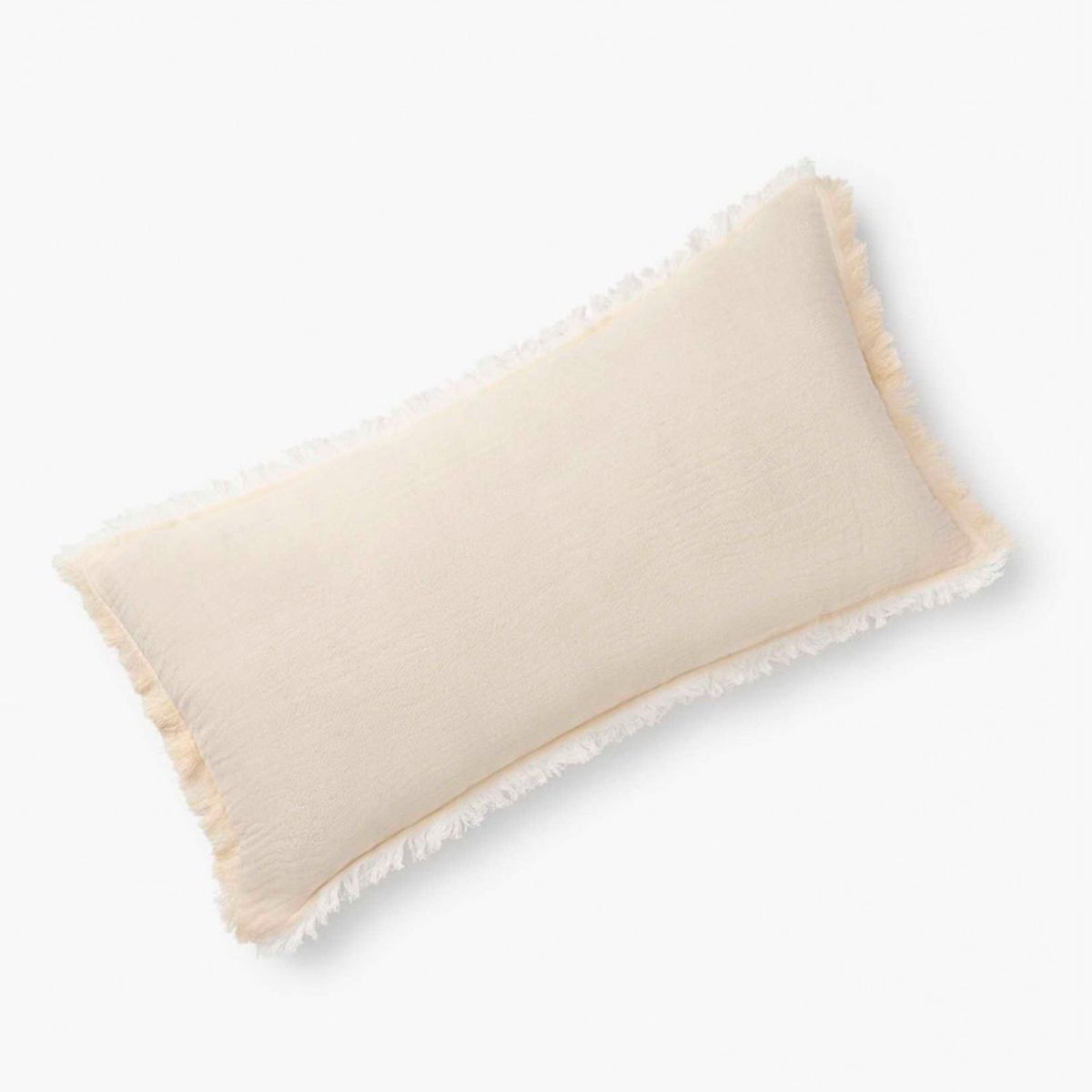 CALMA HOUSE - Funda Cojín Algodón Layer 30x60 Crudo Calma House