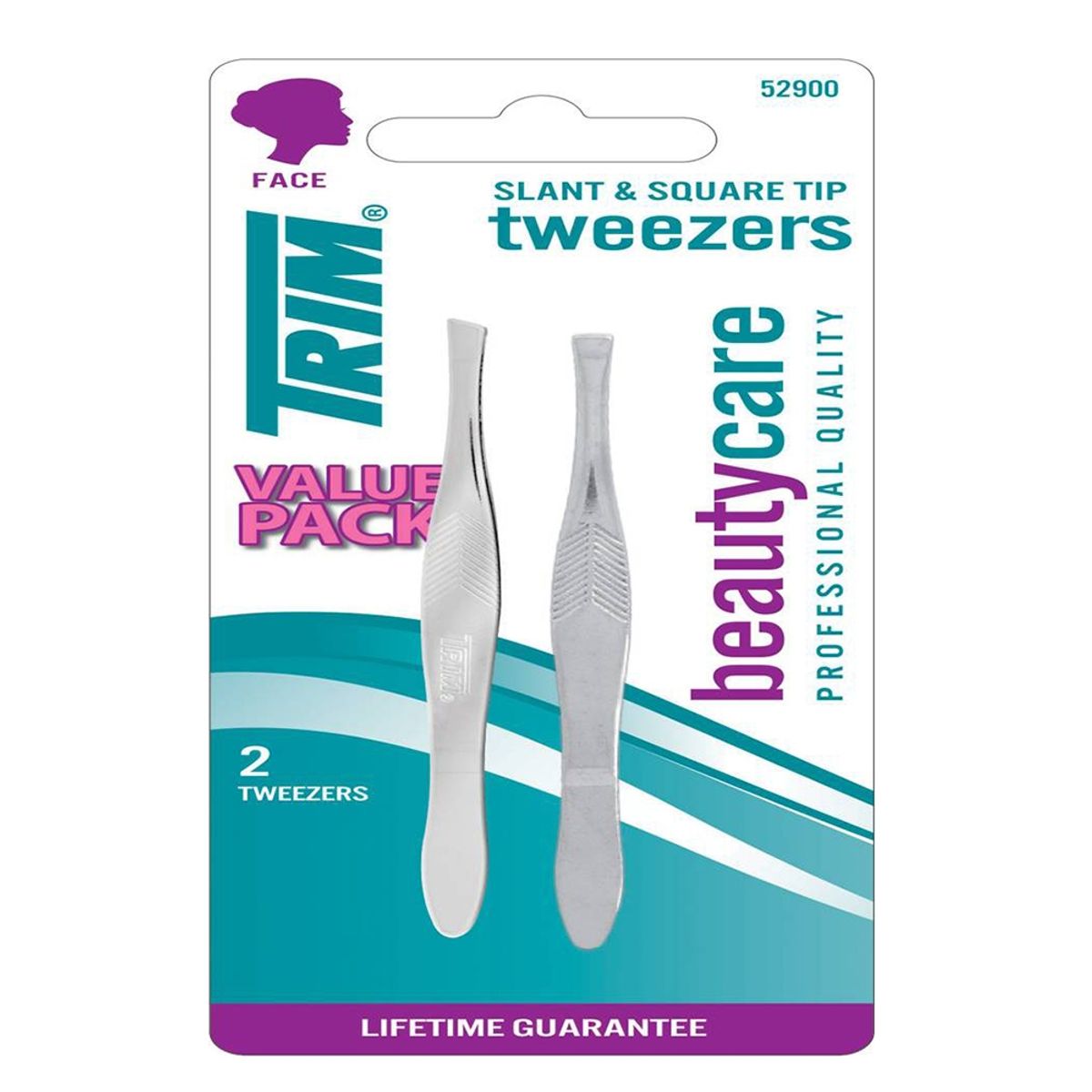 TRIM - Pack de Pinzas Trim 1 Oblicua + 1 Recta