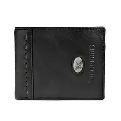 GINO RODINIS - Billetera Hombre Stefano 665 Negro