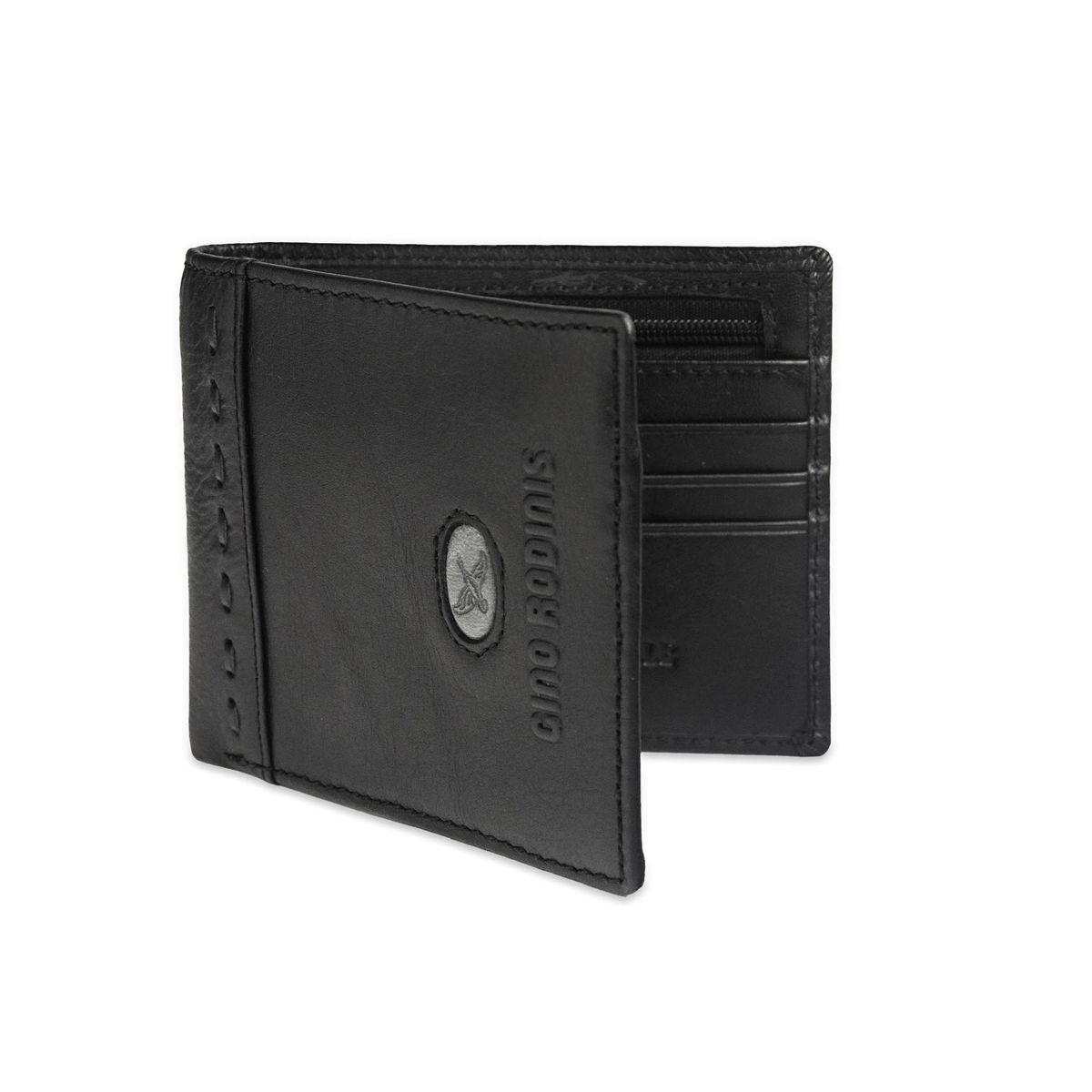 GINO RODINIS - Billetera Hombre Stefano 665 Negro Gino Rodinis