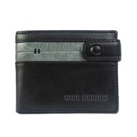 Billetera Hombre Paolo 675 Negro/Acero