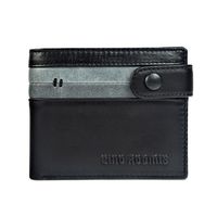 Billetera Hombre Paolo 676 Negro/Acero