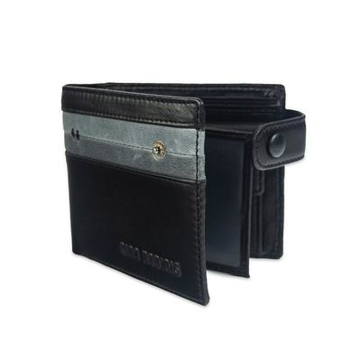 Imagen 2 del producto Billetera Hombre Paolo 676 Negro/Acero