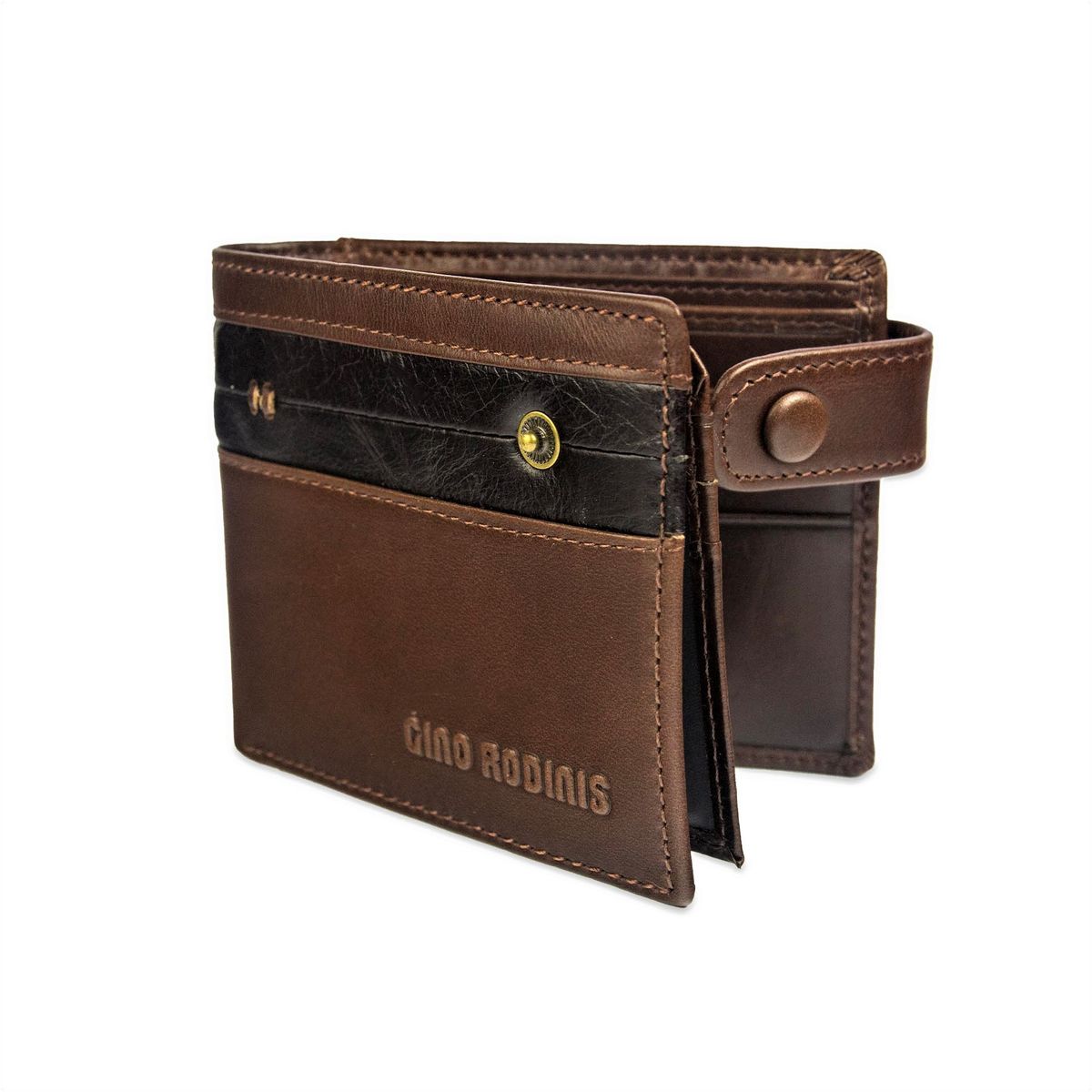 GINO RODINIS - Billetera Hombre Paolo 677 Café/Marrón Gino Rodinis