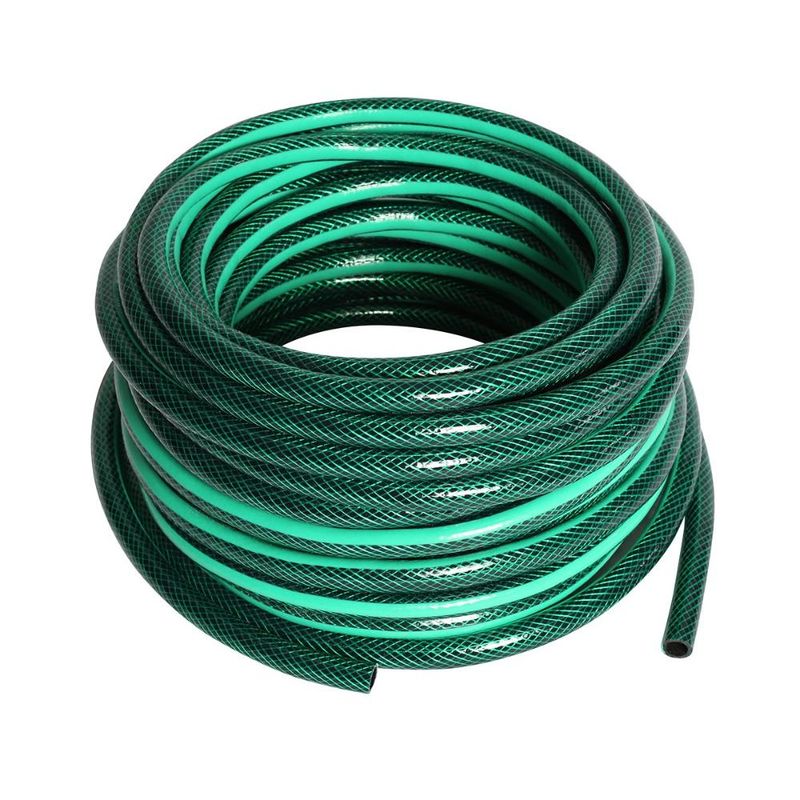 DVP - Manguera PVC Malla 1/2'' 20 metros con Kit Verde Oscuro Dvp - Verde Veronés