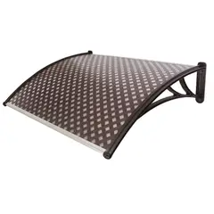 DVP - Alero Listo Curvo Treillage 1,0x1,2 mts Café