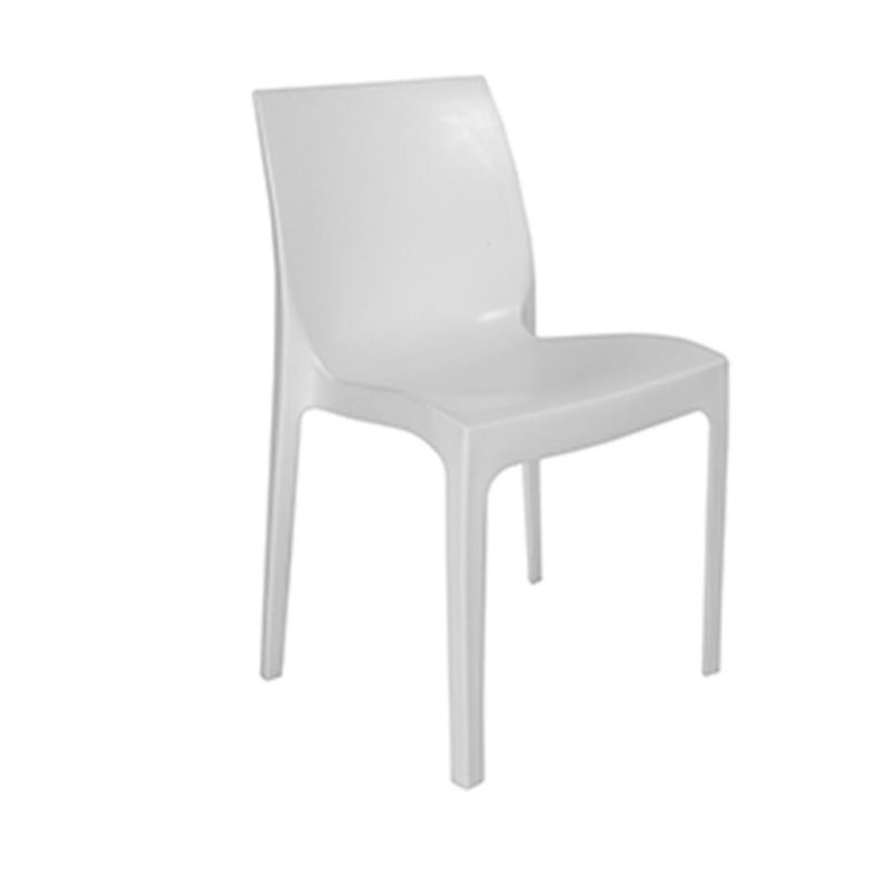 DVP - Silla Plástica Blanca Resistente con Filtro UV  DVP - Blanco