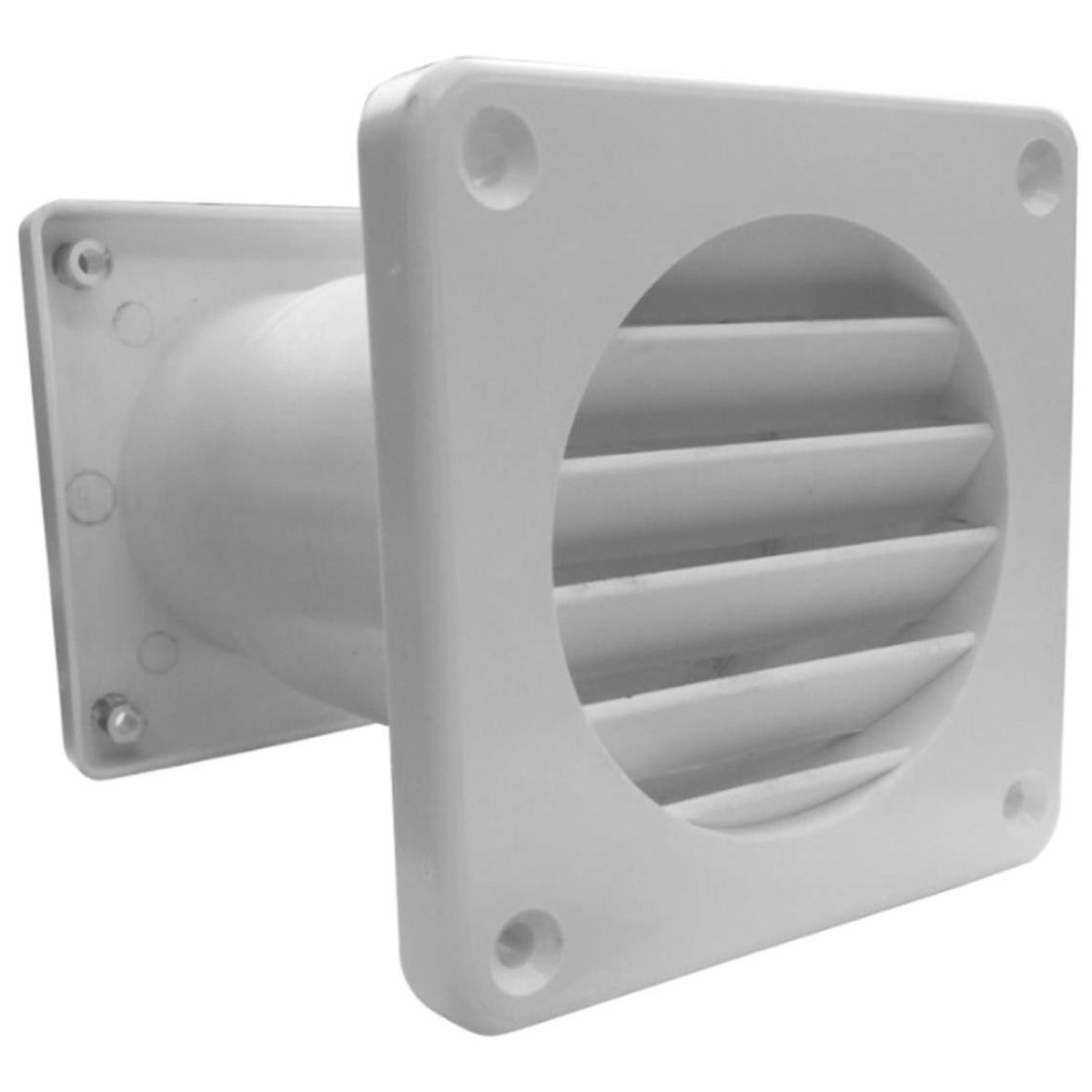 DVP - Celosía Ventilación Chicago Dvp 4'' Regulable Con Filtro Color Blanco