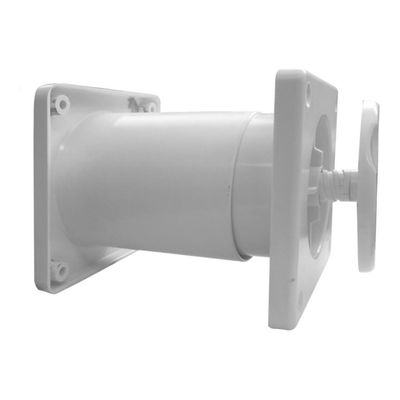 Imagen 2 del producto Celosía Ventilación Chicago 4'' Regulable Con Filtro Color Blanco