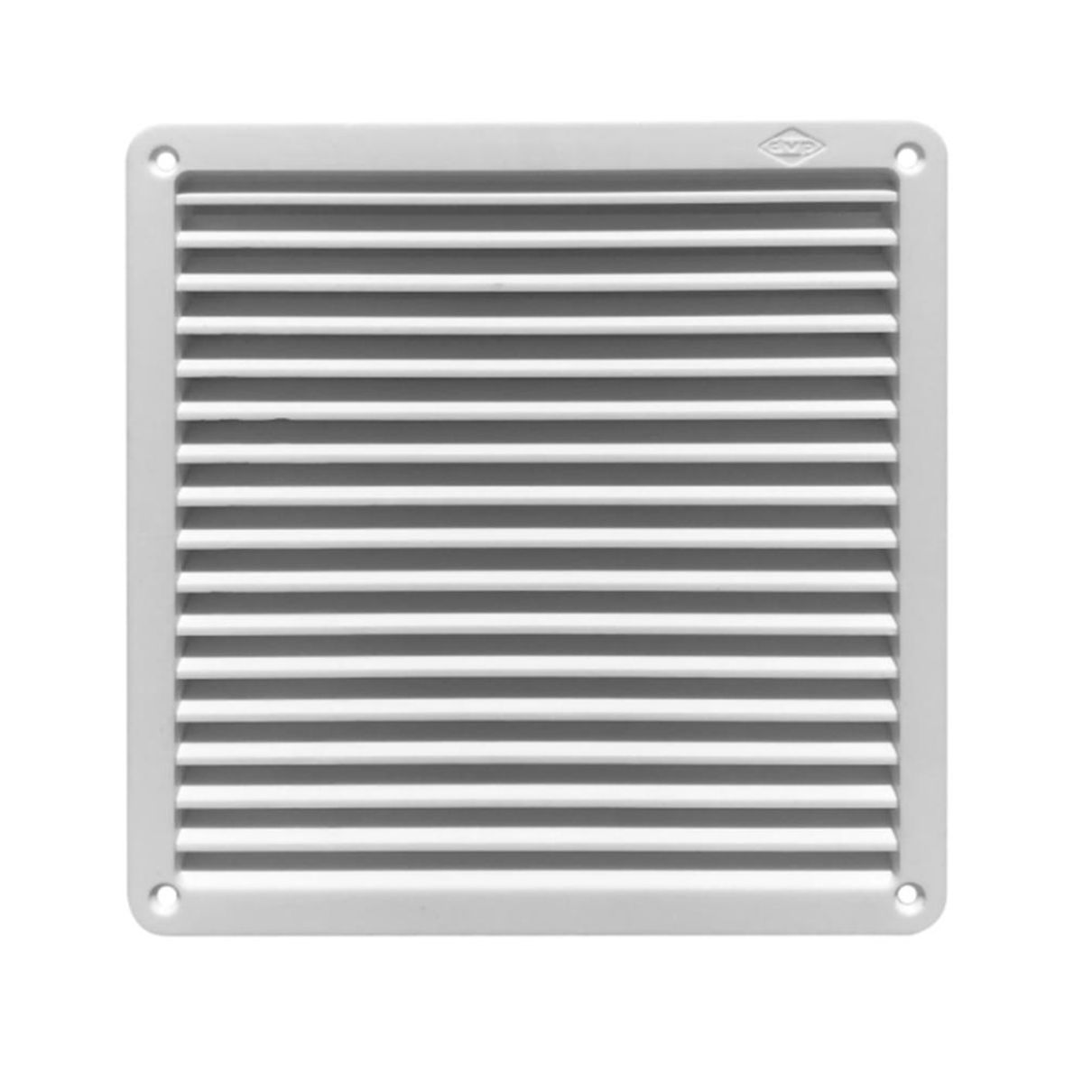 DVP - Celosía Ventilación PVC c/Pestaña 17x17 cm Blanco 10un DVP