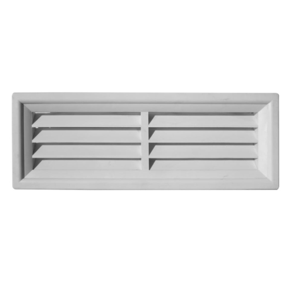 DVP - Celosía Ventilación Pvc Beagle 35x13 Cm Blanco 1un Dvp