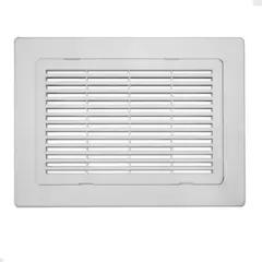 DVP - Celosía Ventilación Pvc Nova Clip 15x23 Cm Blanco 1un