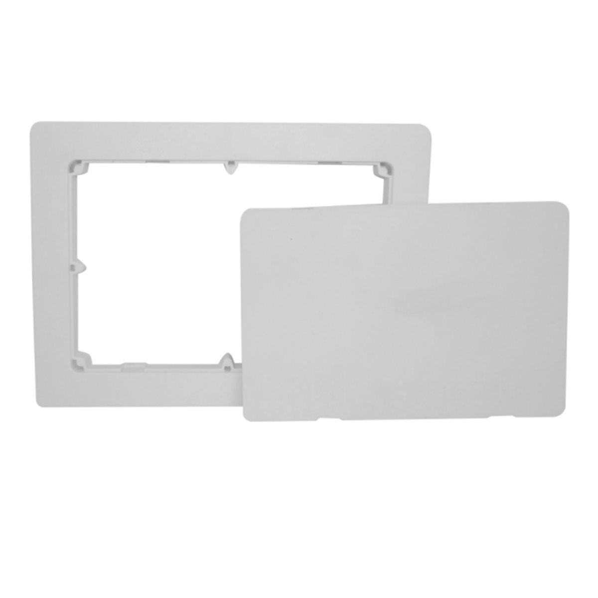 DVP - Celosía Ventilación PVC Nova Clip Ciega 15x23 cm Bco 10u DVP
