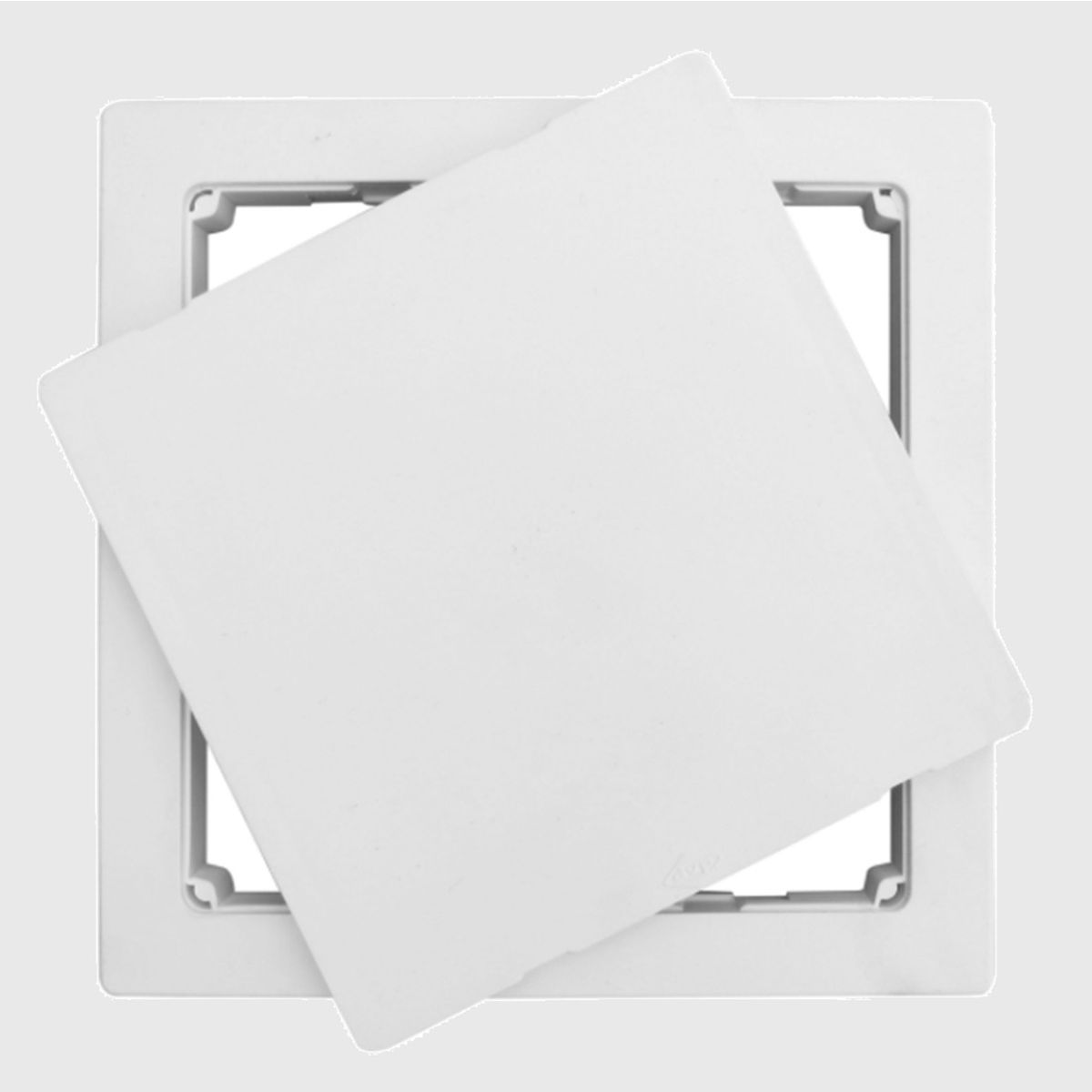 DVP - Celosía Ventilación PVC Nova Clip Ciega 30x30 cm Bco 10u DVP