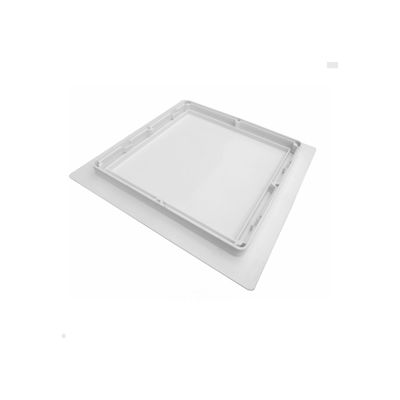 Imagen 2 del producto Celosía Ventilación PVC Nova Clip Ciega 30x30 cm Bco 10u