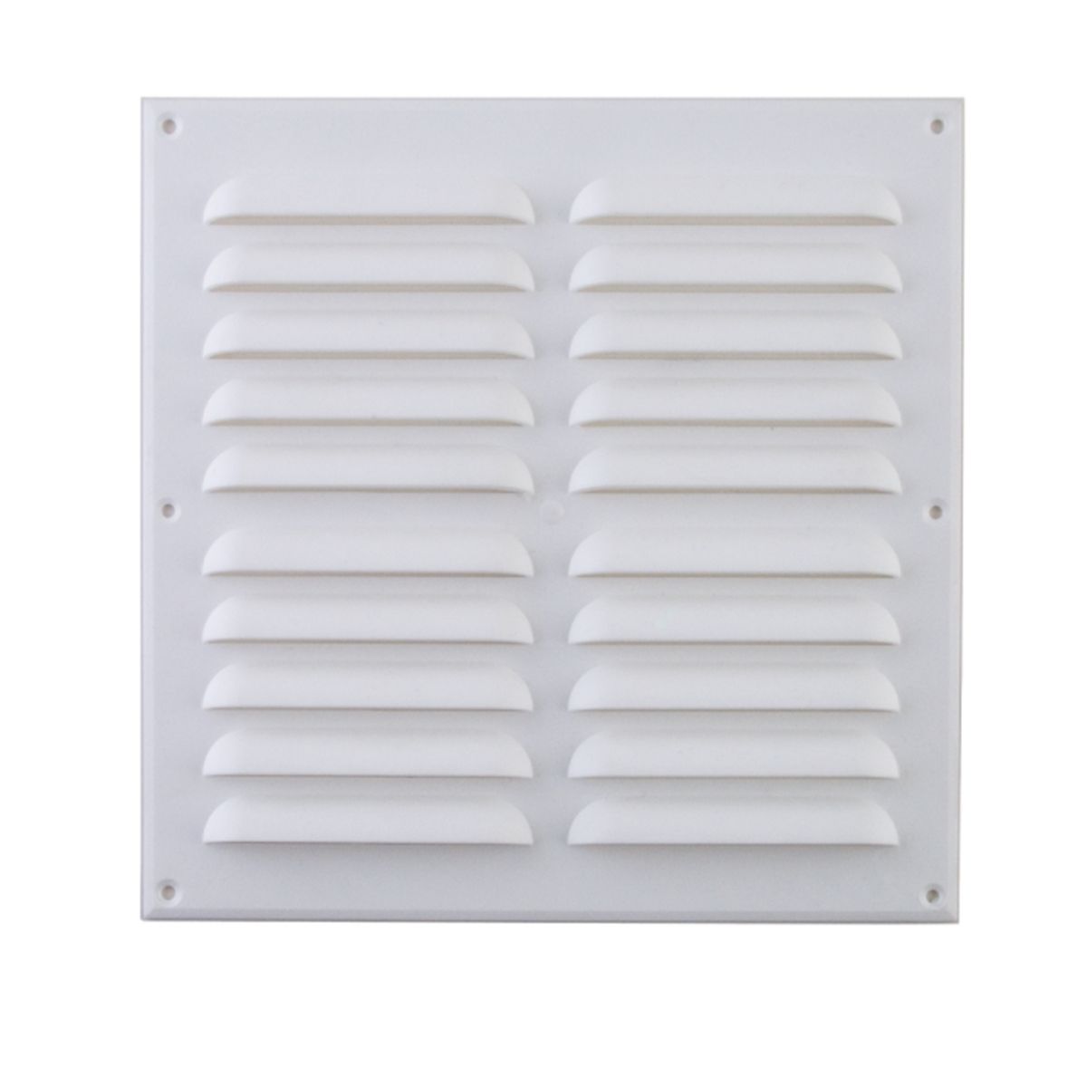 DVP - Celosía Ventilación Pvc Plana 23x23 Cm Blanco 10un Dvp