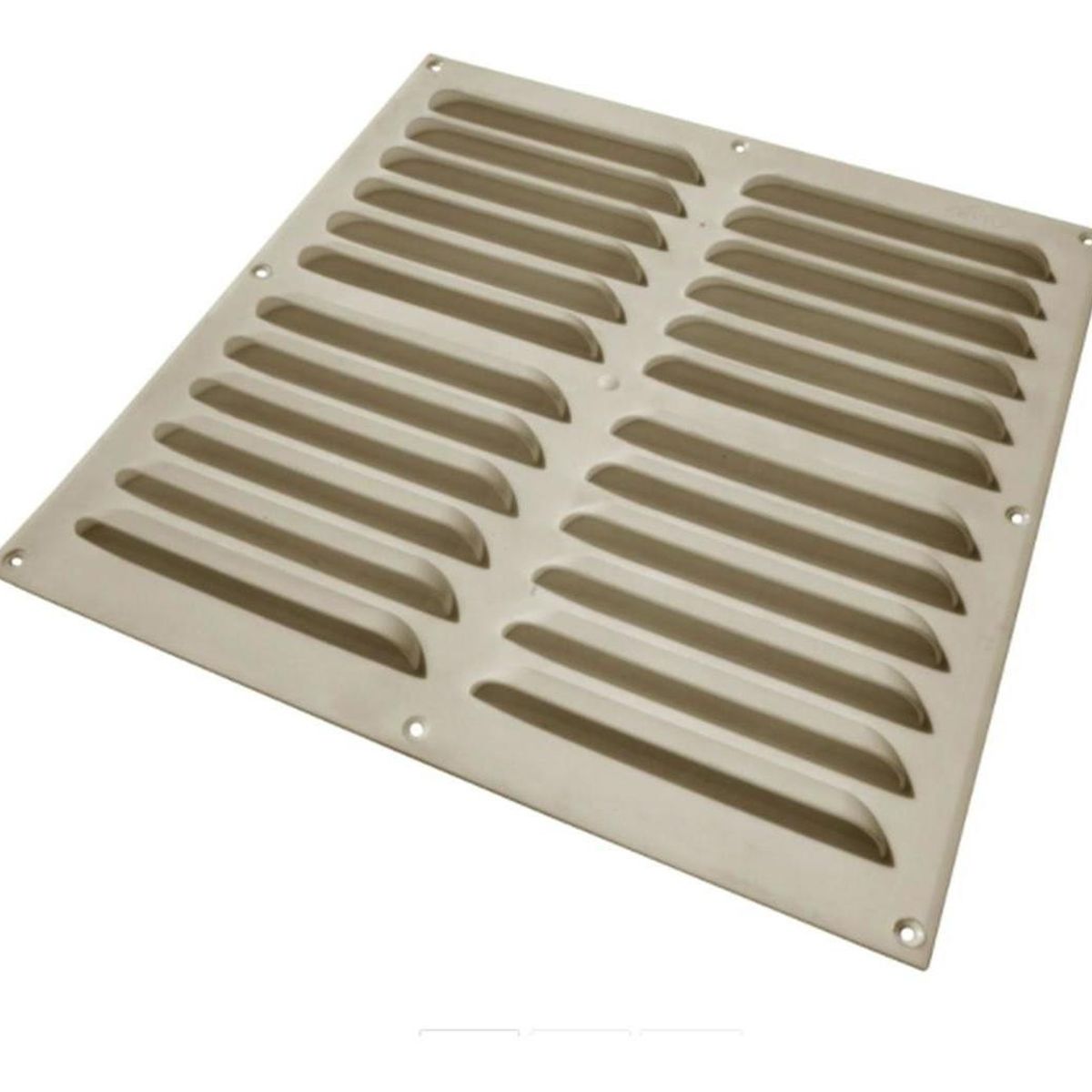 DVP - Celosía Ventilación Pvc Plana 30x30 Cm Beige 10un Dvp