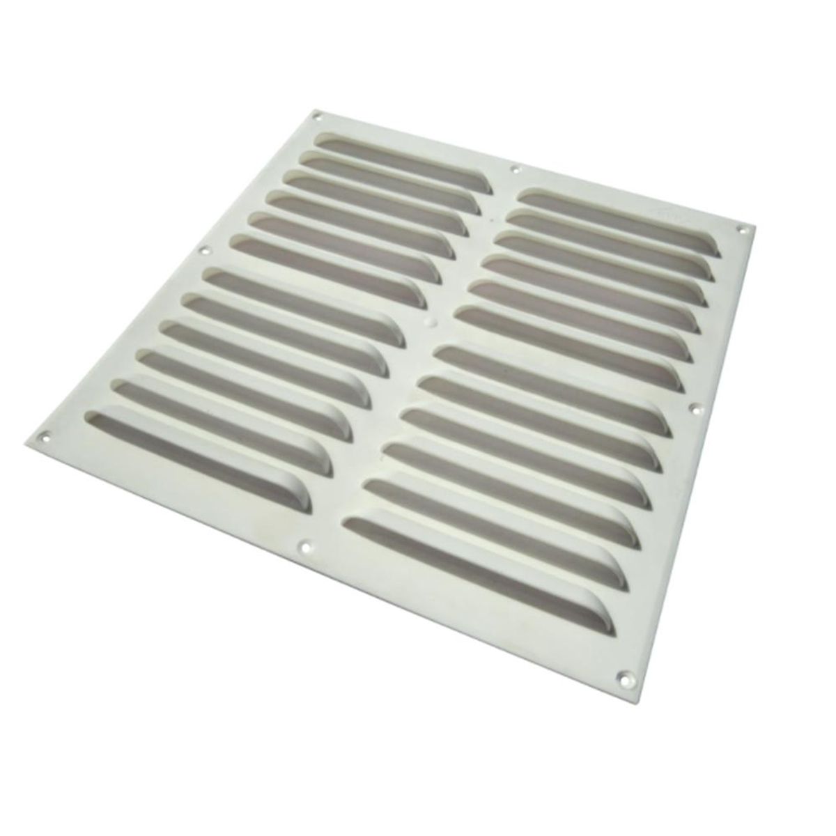 DVP - Celosía Ventilación Pvc Plana 30x30 Cm Blanco 1un Dvp