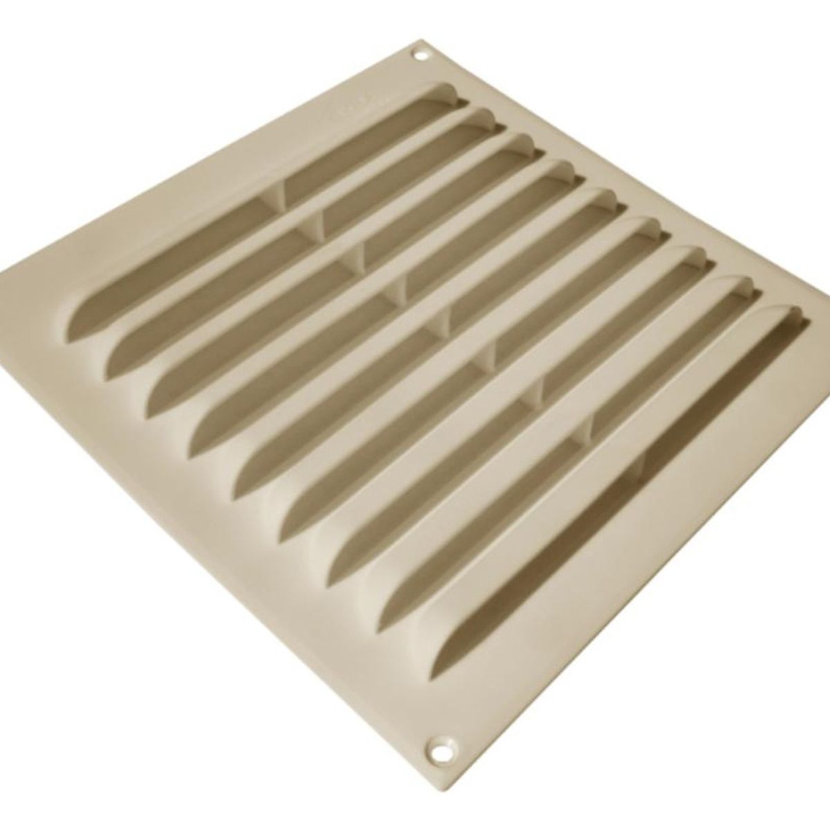 DVP - Celosía Ventilación Pvc Plana 20x20 Cm Beige 10un Dvp