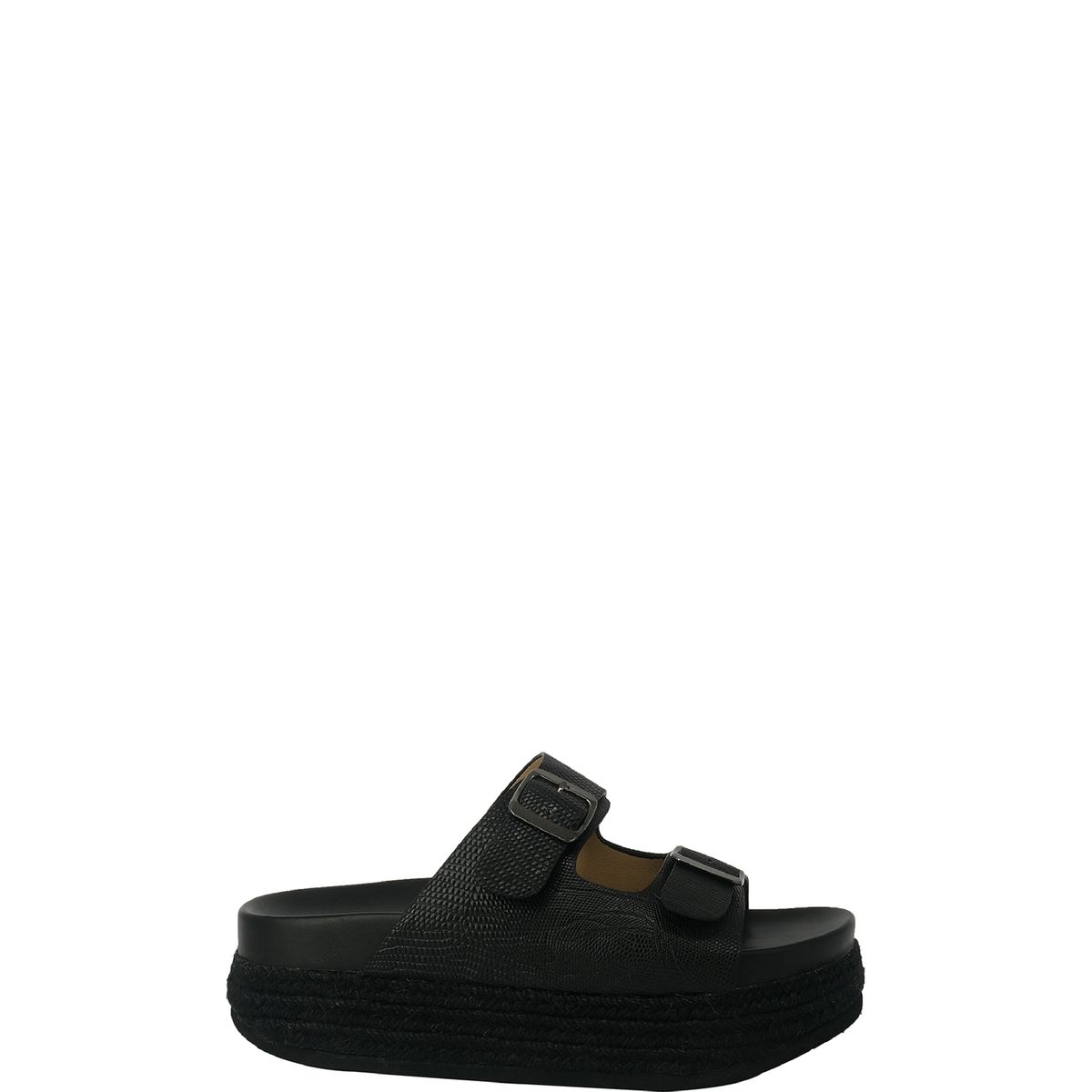 ALQUIMIA - Sandalia Mujer Negro Gesh Alquimia