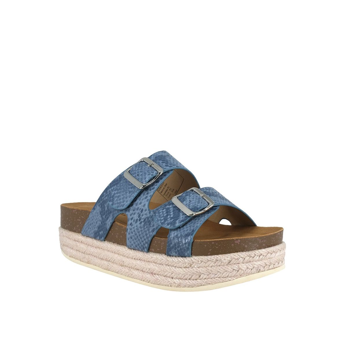 ALQUIMIA - Sandalia Mujer Celeste Albatros Alquimia