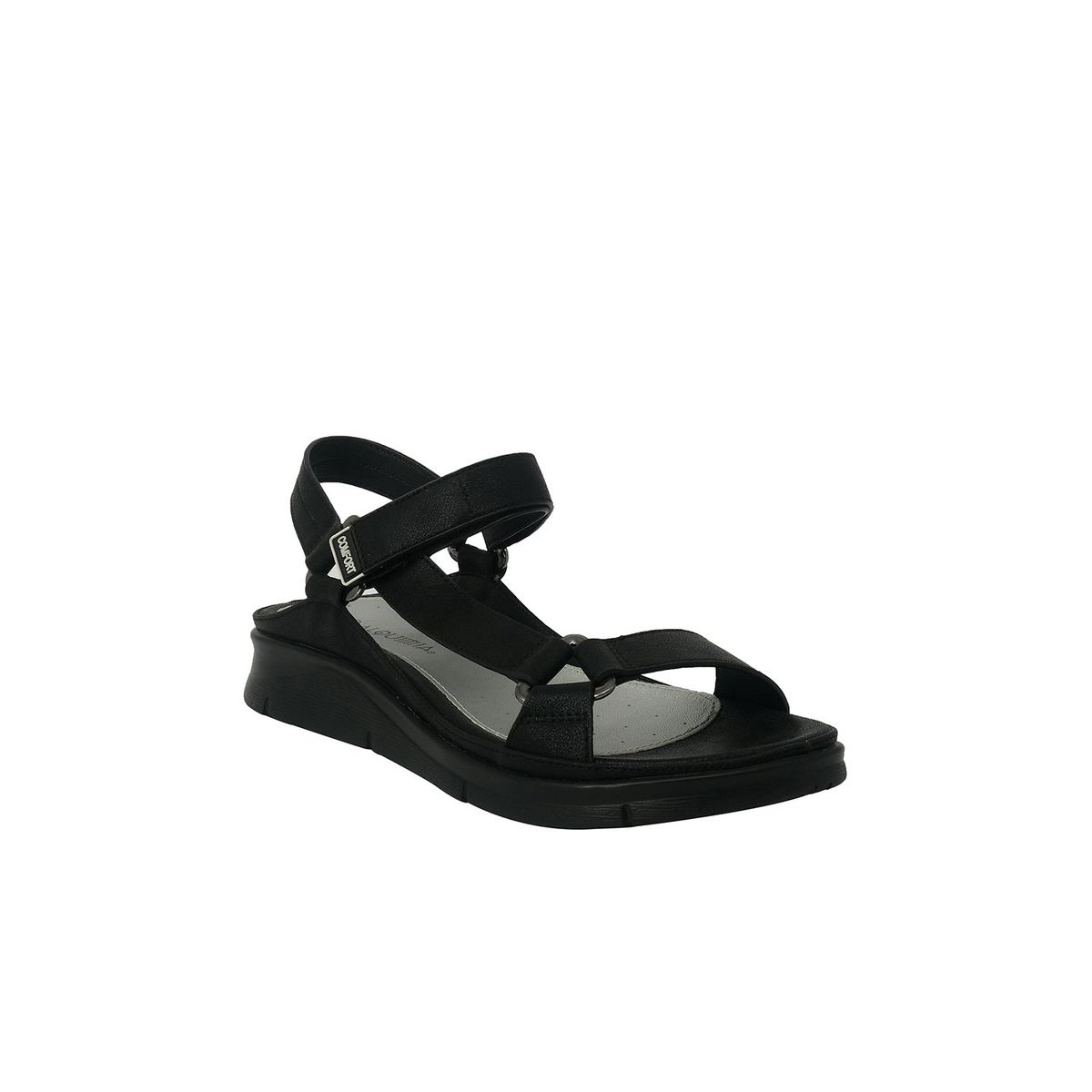 ALQUIMIA - Sandalia Mujer Negro Emissi Alquimia