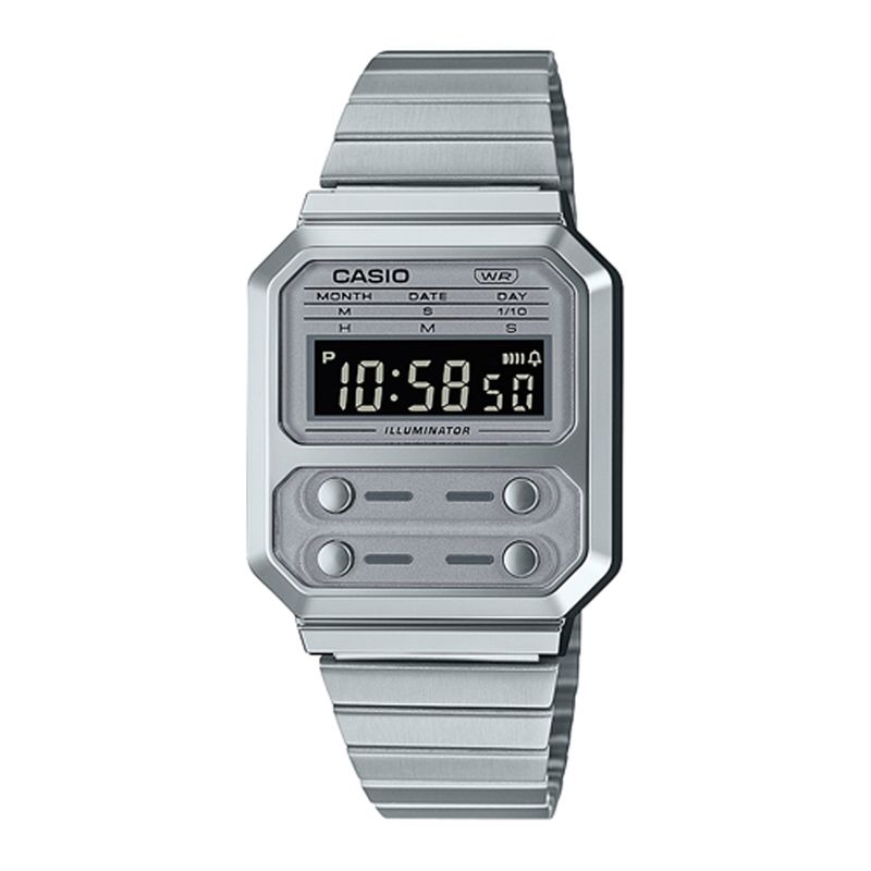 CASIO - Reloj Unisex Casio A100WE-7BDF