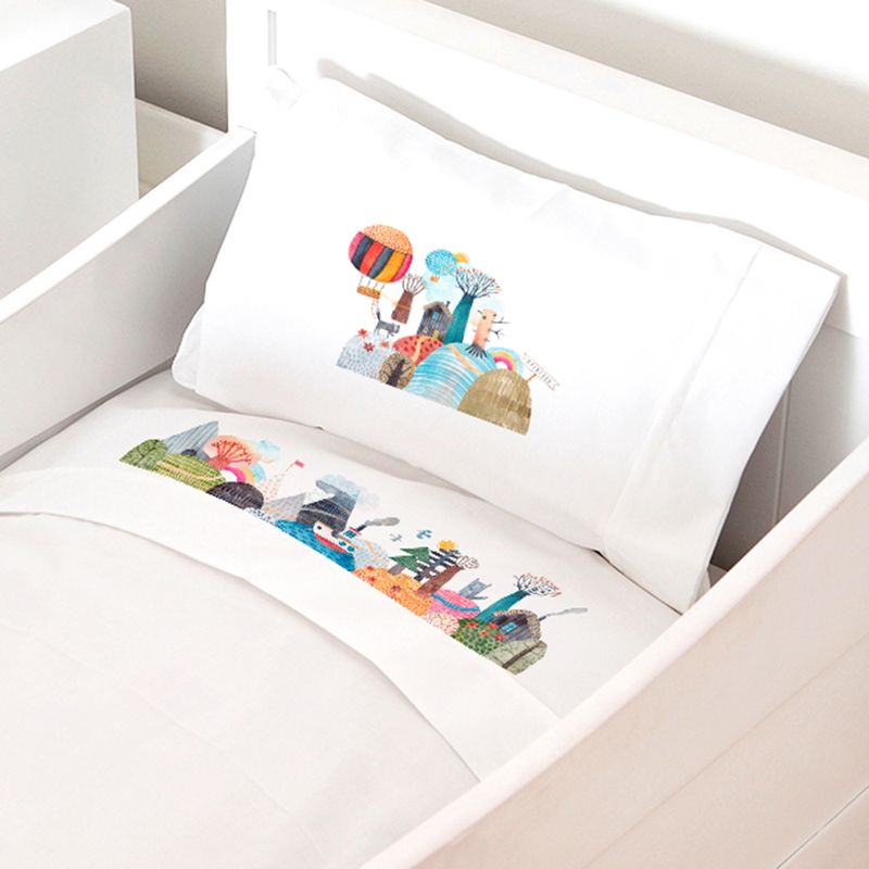 TUYO PRINT - Juego de Sábanas Cuna Aventura - Tuyo Print