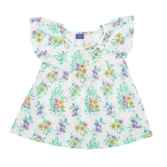 PILLIN - Vestido Bebé Niña Blanco Pillín