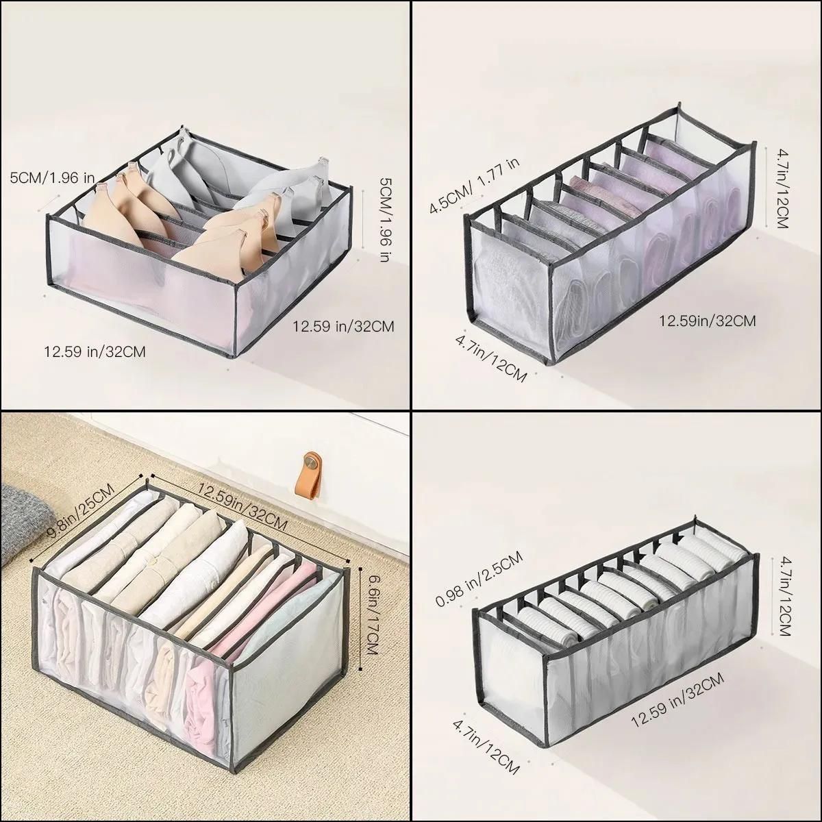 GENERICO - Set Organizador Ropa Interior Coset Hogar Armario Separador