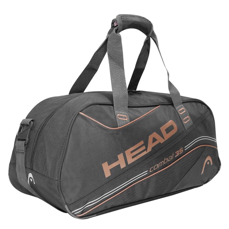 HEAD - Bolso Deportivo New Combat 35 Negro Gris Head  