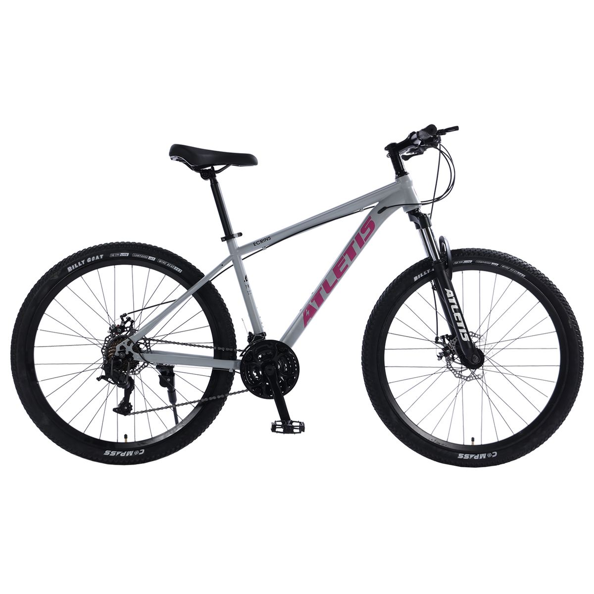 ATLETIS - Bicicleta Mountain Bike Ecrins 275 M Gris
