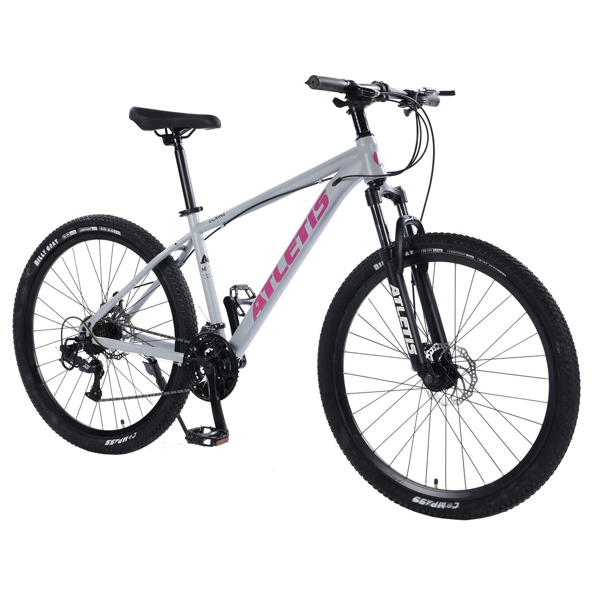 ATLETIS - Bicicleta Mountain Bike Ecrins 275 M Gris
