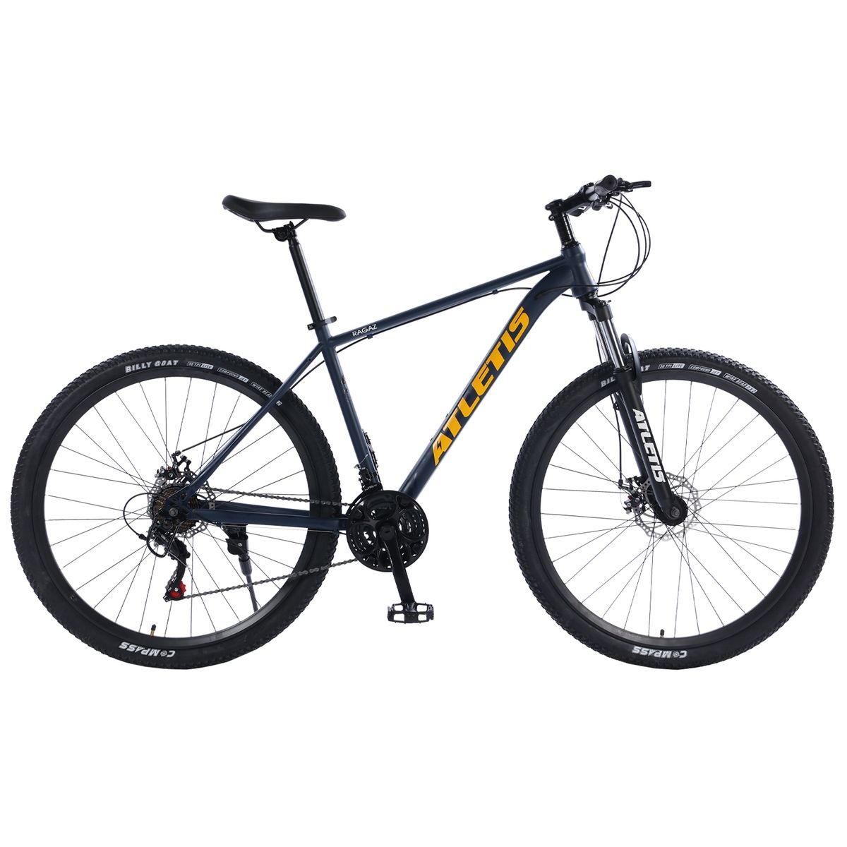 ATLETIS - Bicicleta Mountain Bike Ragaz 27.5 Pulgadas M Azul