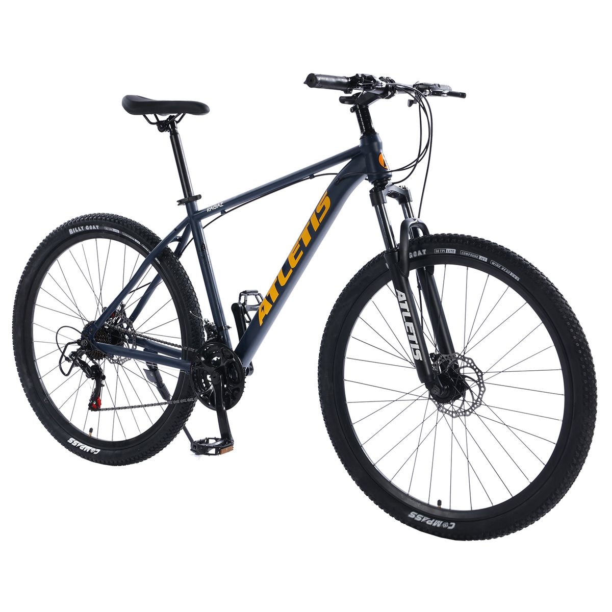 ATLETIS - Bicicleta Mountain Bike Ragaz 27.5 Pulgadas M Azul